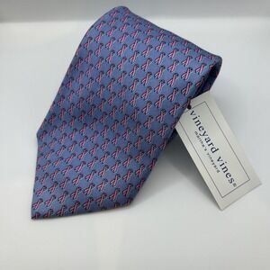 Vineyard Vines Tie Mens Breast Cancer Ribbon Silk Komen Tie Ball Hand Made USA